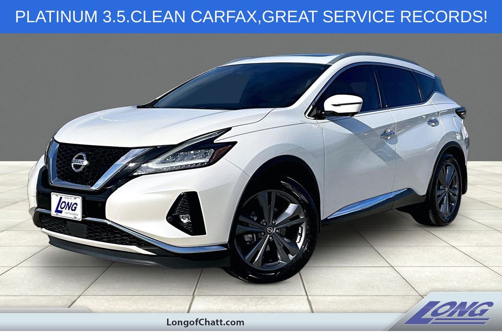 Pearl White Tricoat 2021 Nissan Murano SUV / Crossover Front-Wheel Drive Continuously Variable Transmission