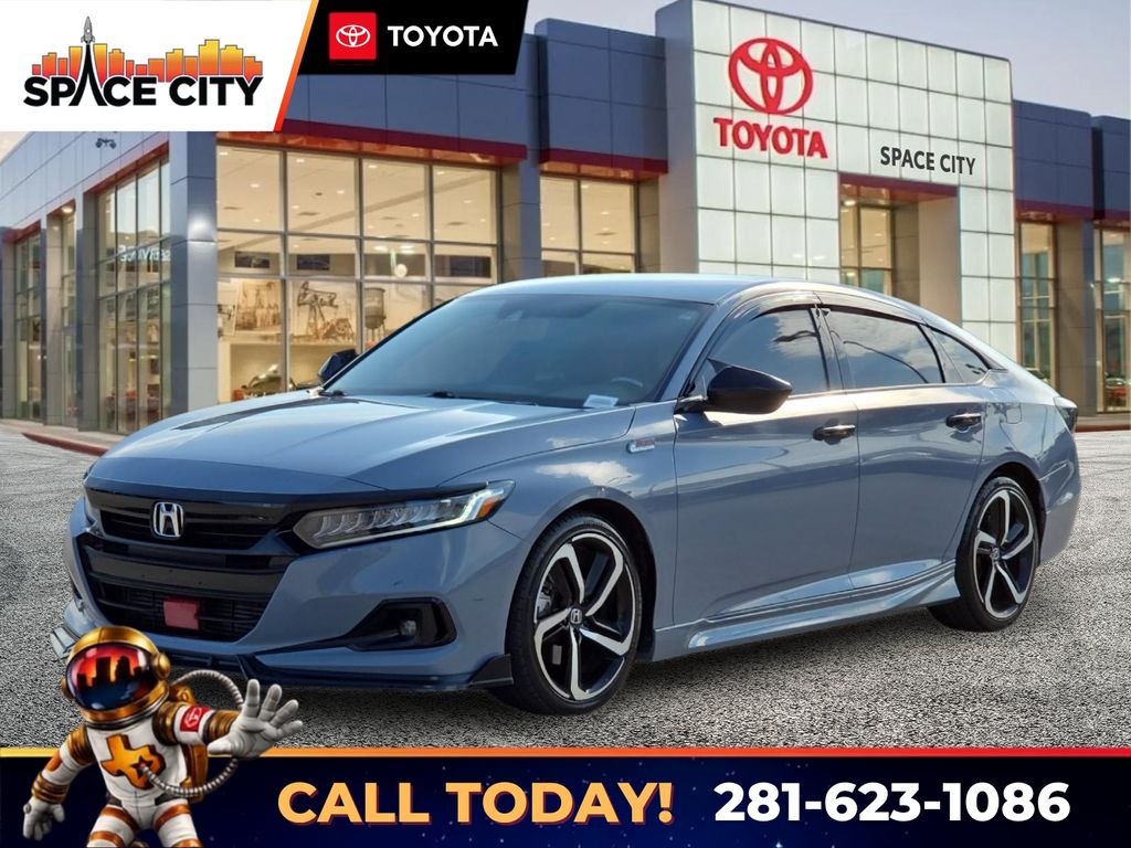 Sonic Gray Pearl 2022 Honda Accord Sedan Front-Wheel Drive Continuously Variable Transmission