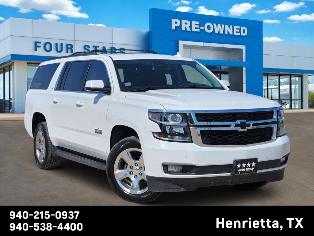 Summit White 2020 Chevrolet Suburban SUV / Crossover Four-Wheel Drive 6-Speed Automatic Overdrive