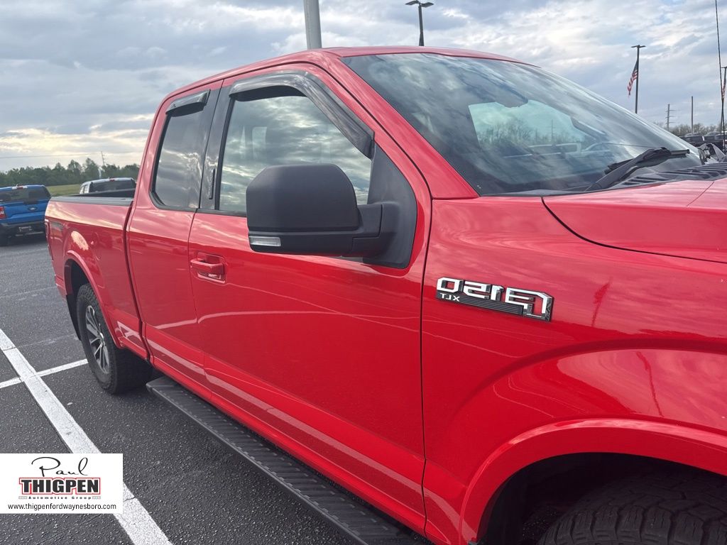 Race Red 2018 Ford F-150 XLT SuperCab 4WD Pickup Truck Four-Wheel Drive Automatic