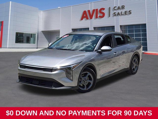 Steel Gray 2025 Kia K4 Sedan Front-Wheel Drive Continuously Variable Transmission