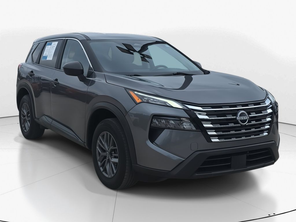 2024 Gun Metallic Nissan Rogue S FWD SUV