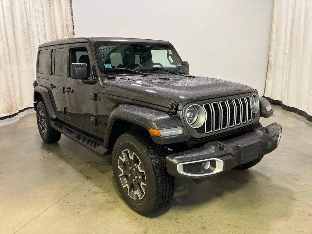 Crystal Metallic 2025 Jeep Wrangler SUV / Crossover Four-Wheel Drive 8-Speed Automatic