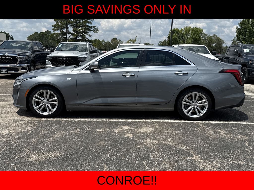 2021 Cadillac CT4 Luxury Gray at AutoSavvy Houston Southwest