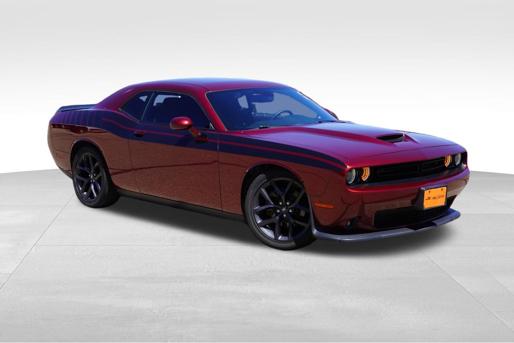 Octane Red Pearlcoat 2022 Dodge Challenger GT RWD Coupe Rear-Wheel Drive 8-Speed Automatic