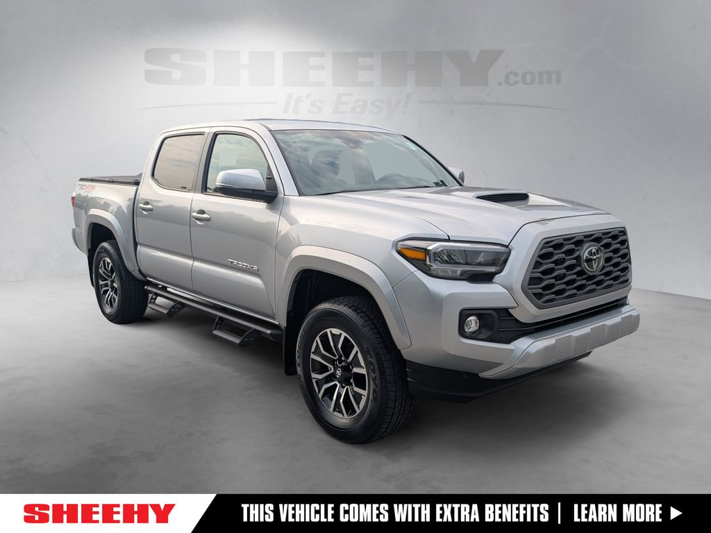 Celestial Silver Metallic 2023 Toyota Tacoma Pickup Truck Four-Wheel Drive 6-Speed Automatic