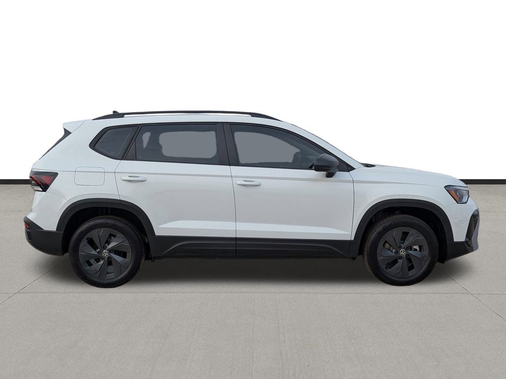 2026 Volkswagen Taos 1.5T S White at Texan Dodge Chrysler Jeep Ram