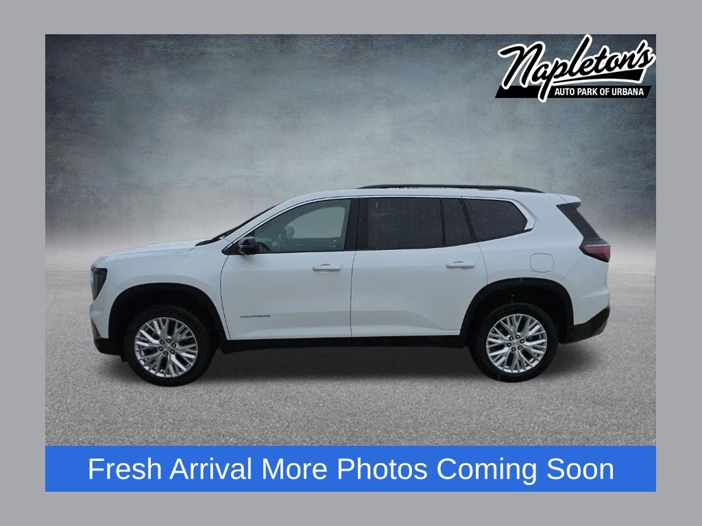 Summit White 2024 GMC Acadia SUV / Crossover Front-Wheel Drive 8-Speed Automatic