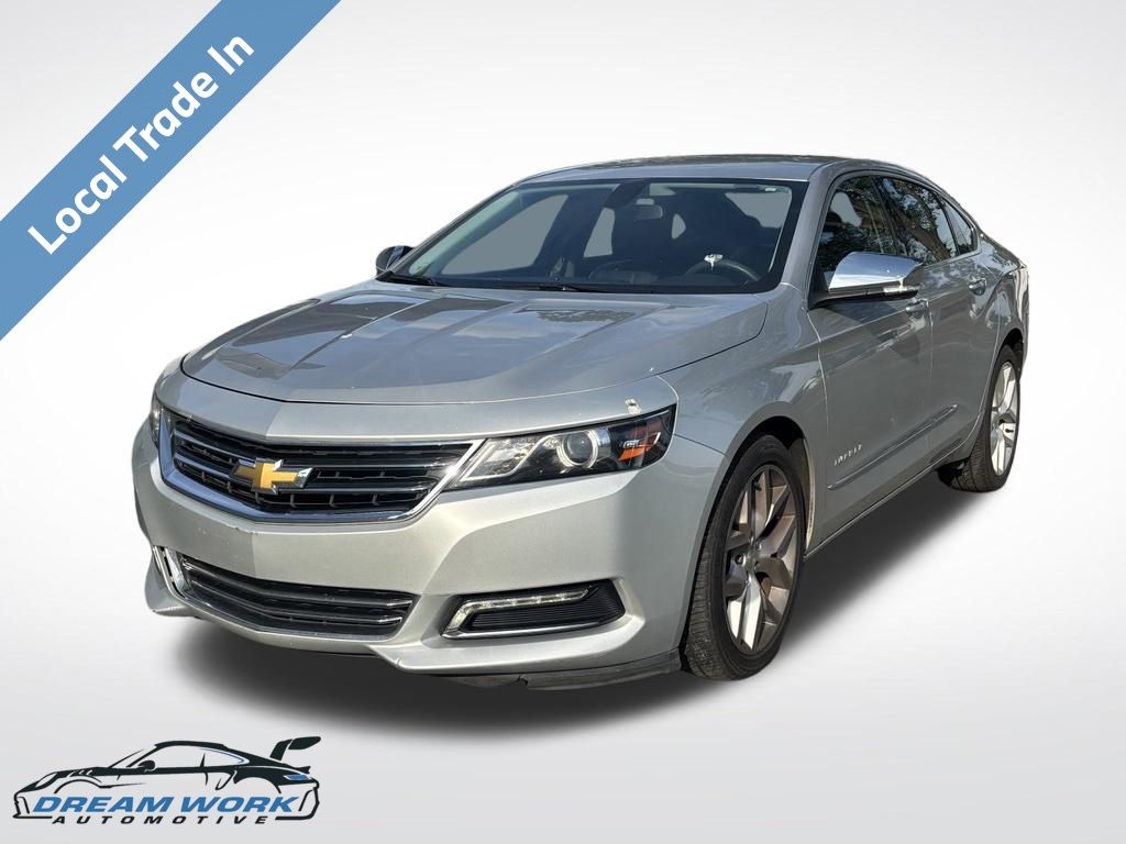 Silver Ice Metallic 2018 Chevrolet Impala Sedan Front-Wheel Drive 6-Speed Automatic Overdrive
