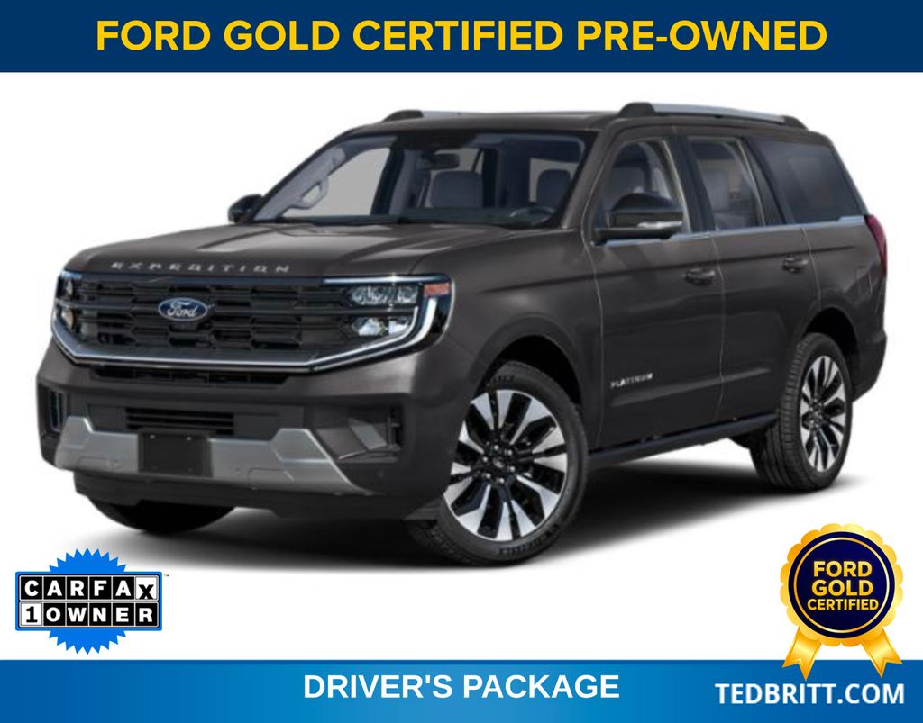 Dark Matter Gray Metallic 2025 Ford Expedition SUV / Crossover Four-Wheel Drive Automatic