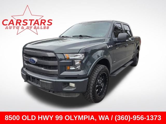 2016 Lithium Gray Ford F-150 Lariat Truck