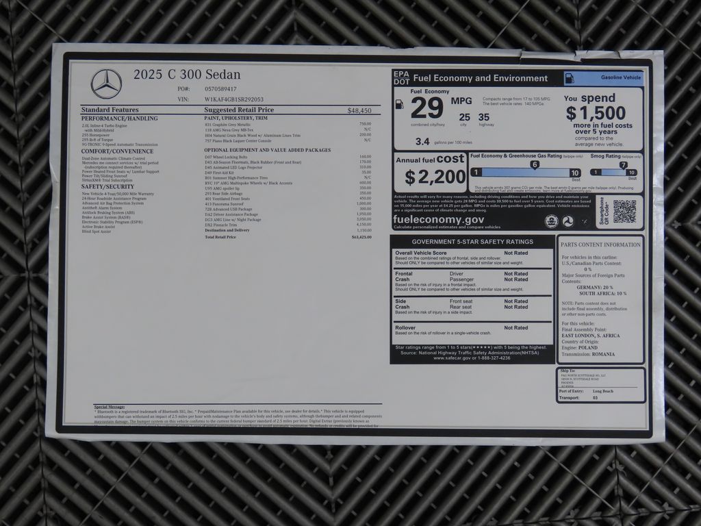 Thumbnail: 2025 Mercedes-Benz C-Class - 9