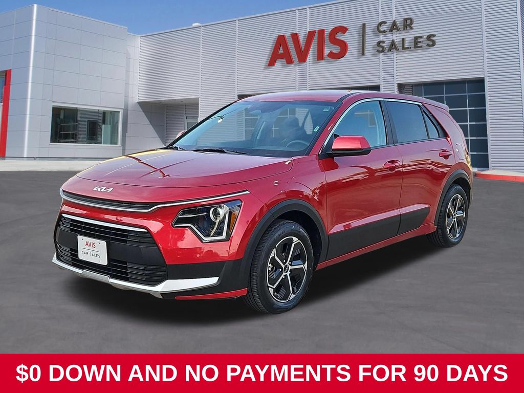 Red 2025 Kia Niro SUV / Crossover Front-Wheel Drive 6-Speed Dual Clutch