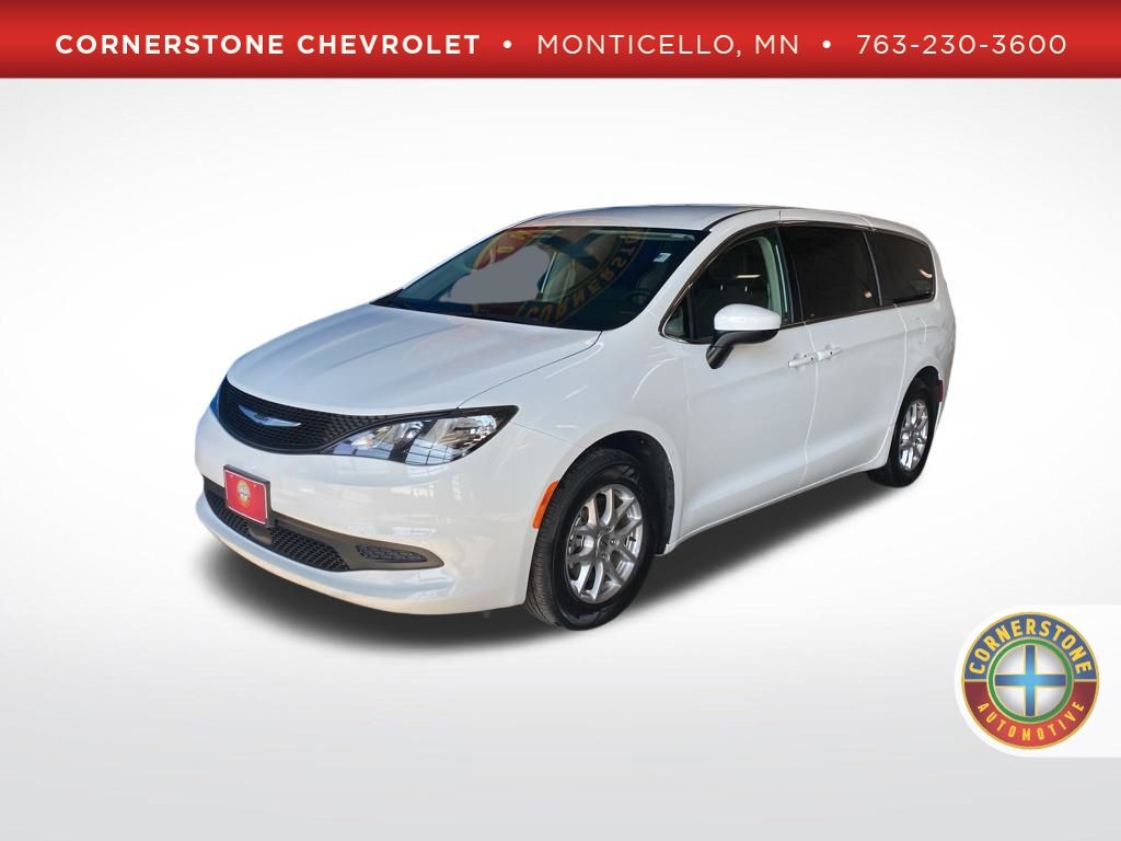 Bright White Clearcoat 2023 Chrysler Voyager LX FWD Minivan Front-Wheel Drive 9-Speed Automatic