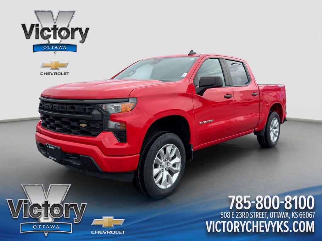 2022 Chevrolet Silverado 1500 Custom Crew Cab 4WD