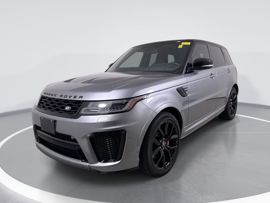 Silver 2022 Land Rover Range Rover Sport SVR AWD SUV / Crossover All-Wheel Drive 8-Speed Automatic