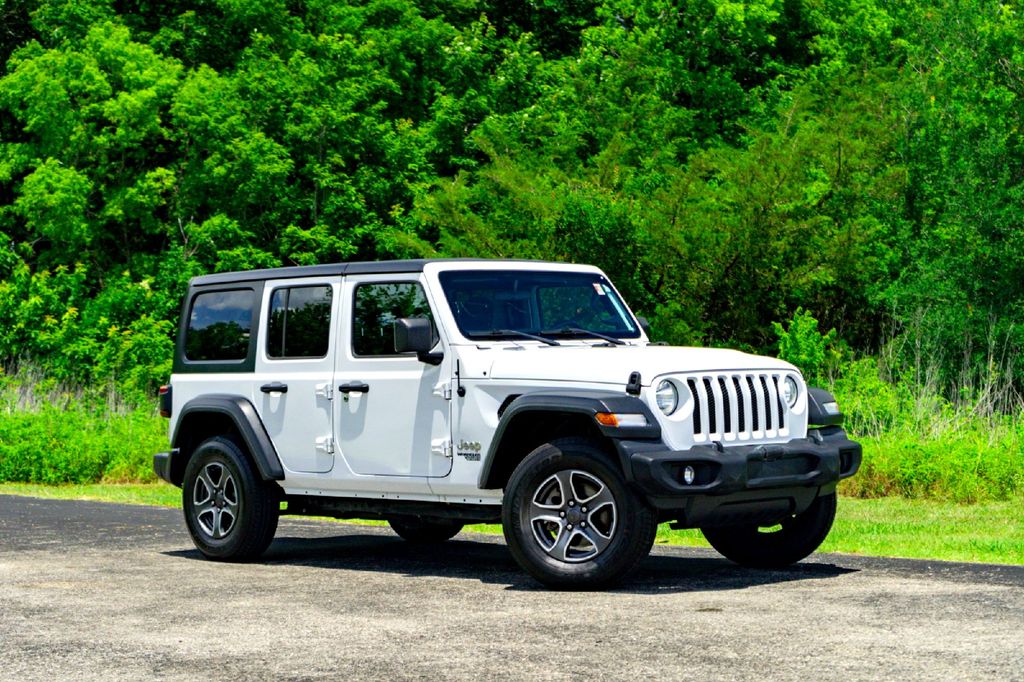 Used Car 2020 Jeep Wrangler  Unlimited Sport S For Sale Under $20,000 In Taylor, Texas