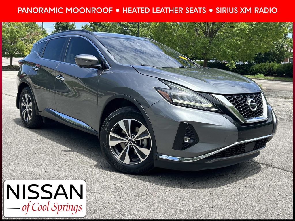 Gray (Gun Metallic) 2020 Nissan Murano SUV / Crossover Front-Wheel Drive Continuously Variable Transmission