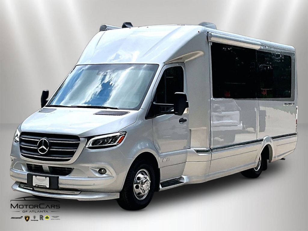 Classic Canyon (Silver) 2023 Mercedes-Benz Sprinter Cab Chassis Van Rear-Wheel Drive 9-Speed Automatic