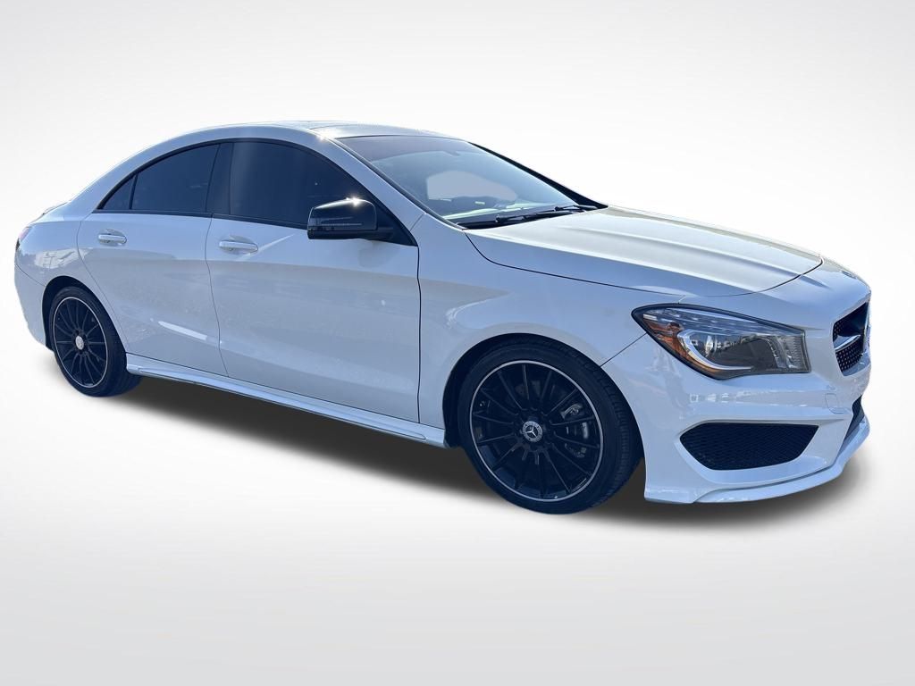 2016 Cirrus White Mercedes-Benz CLA CLA 250 FWD Sedan