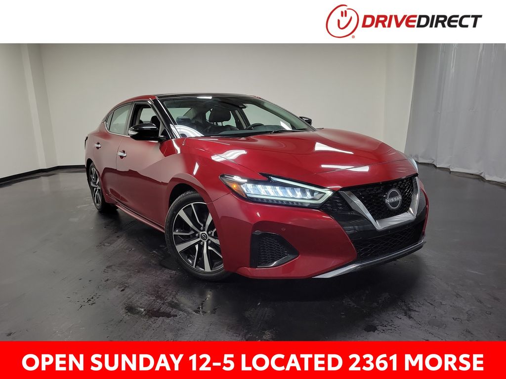 Red (Scarlet Ember Tintcoat) 2023 Nissan Maxima Sedan  Continuously Variable Transmission