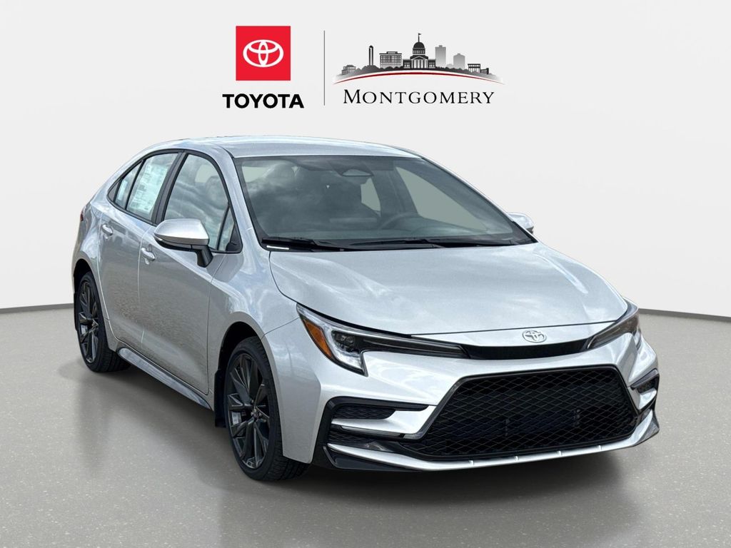 Classic Silver Metallic 2026 Toyota Corolla SE FWD Sedan Front-Wheel Drive Continuously Variable Transmission