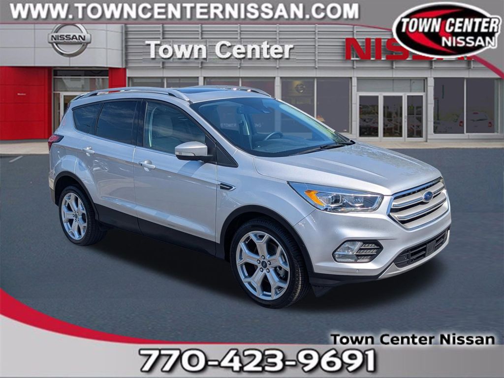 Ingot Silver 2019 Ford Escape Titanium FWD SUV / Crossover Front-Wheel Drive 6-Speed Automatic