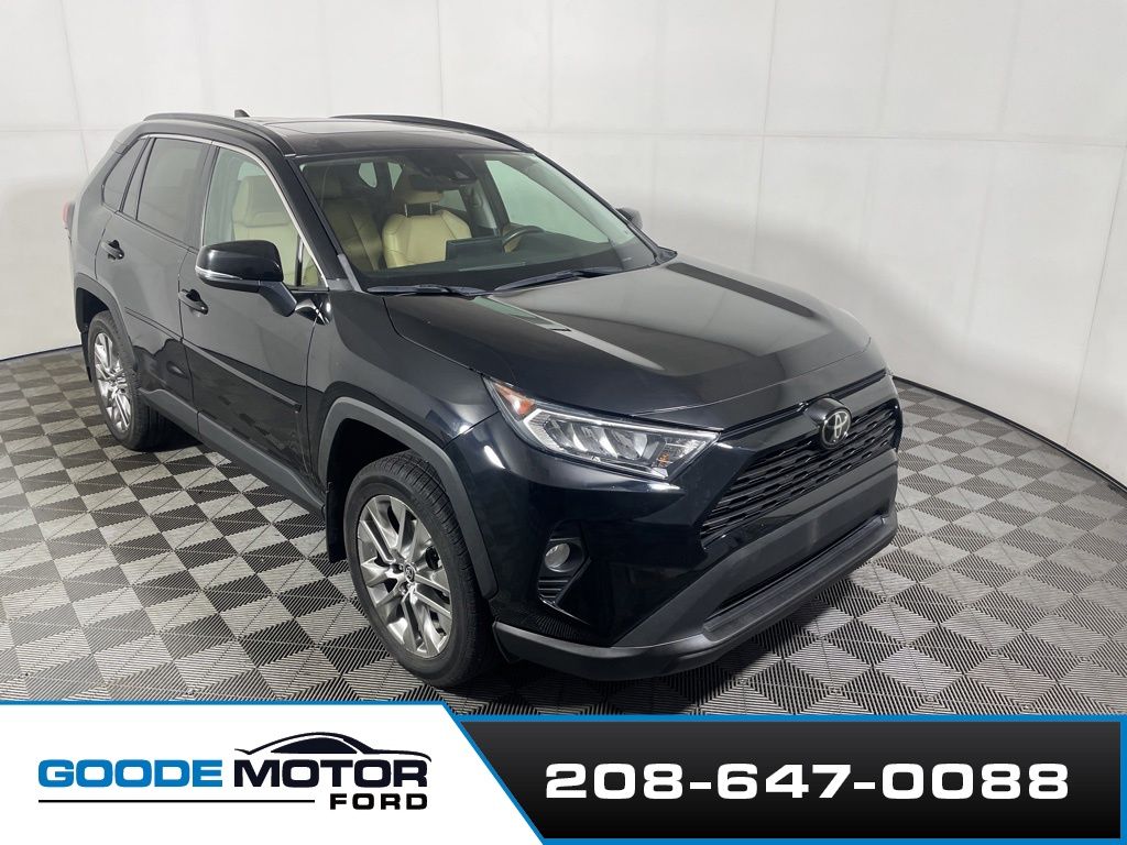 Midnight Black Metallic 2021 Toyota RAV4 SUV / Crossover All-Wheel Drive 8-Speed Automatic
