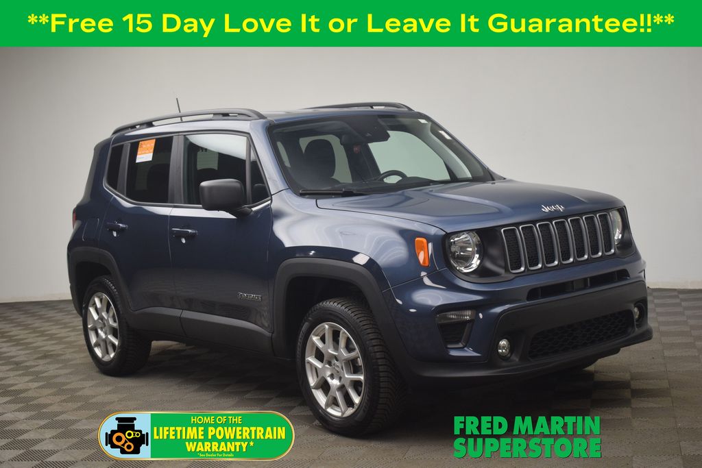used 2022 Jeep Renegade car, priced at $20,500