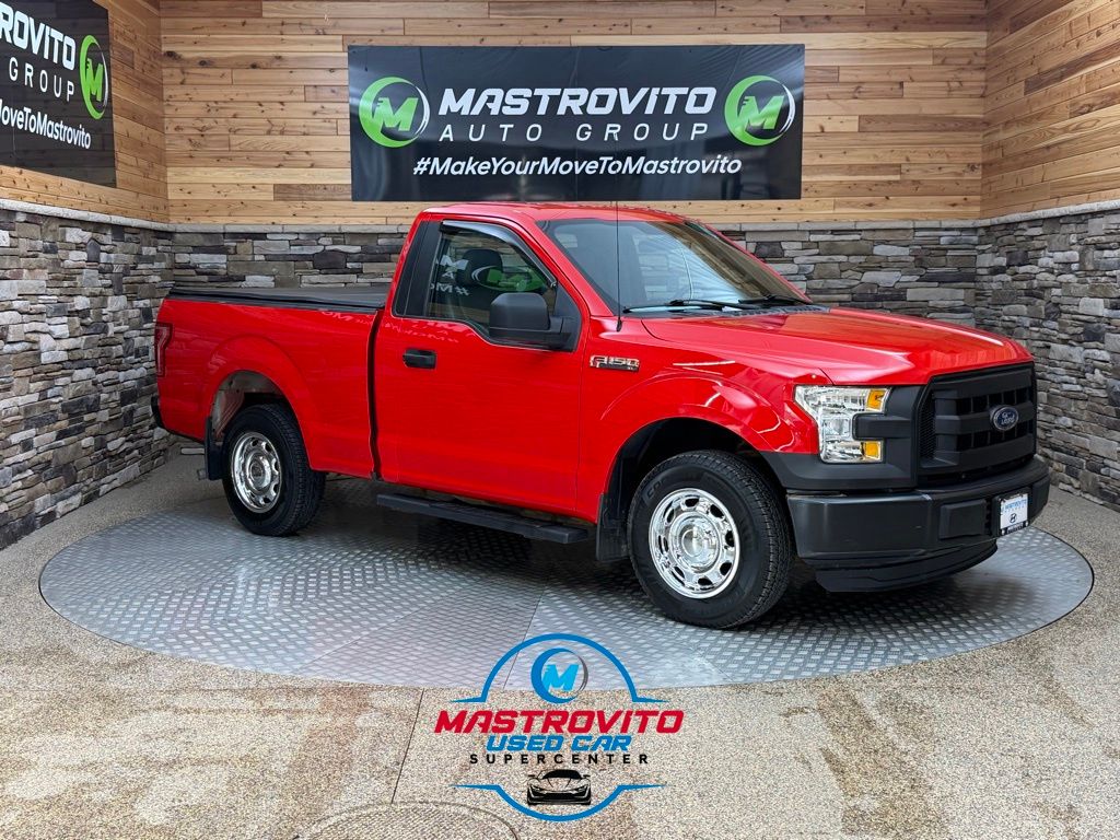 Race Red 2016 Ford F-150 XL Pickup Truck 4X2 6-Speed Automatic