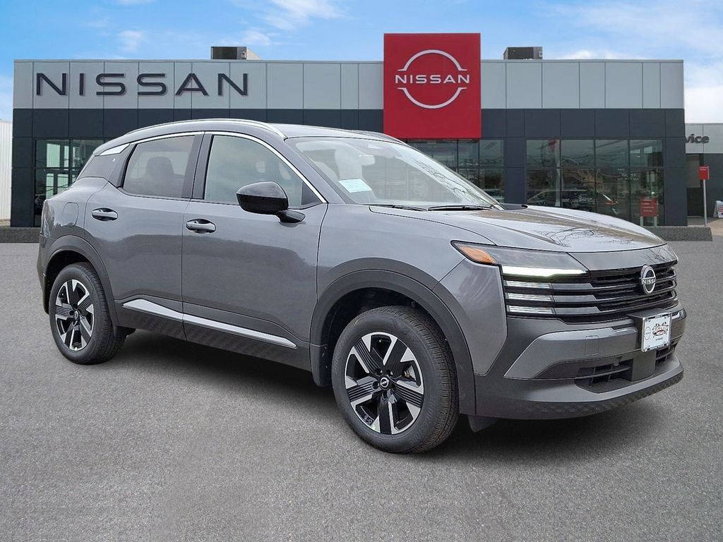 Gray (Gun Metallic) 2026 Nissan Kicks SV AWD SUV / Crossover All-Wheel Drive Continuously Variable Transmission