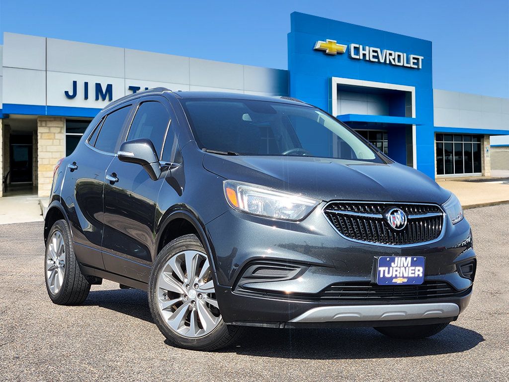 Graphite Gray Metallic 2017 Buick Encore SUV / Crossover Front-Wheel Drive 6-Speed Automatic Overdrive