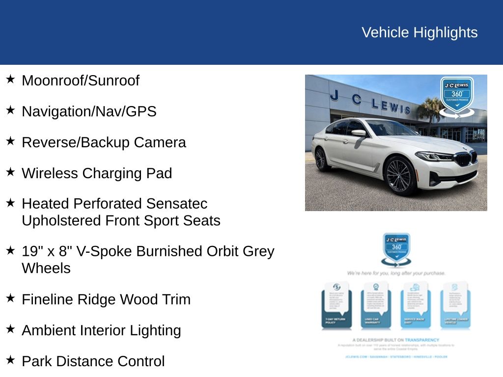 2021 BMW 5 Series 530i