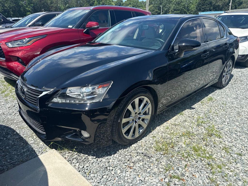 Black (Obsidian) 2015 Lexus GS Sedan Rear-Wheel Drive 8-Speed Automatic