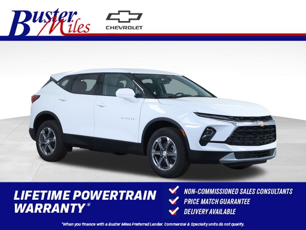 Summit White 2026 Chevrolet Blazer LT AWD SUV / Crossover 9-Speed Automatic Overdrive