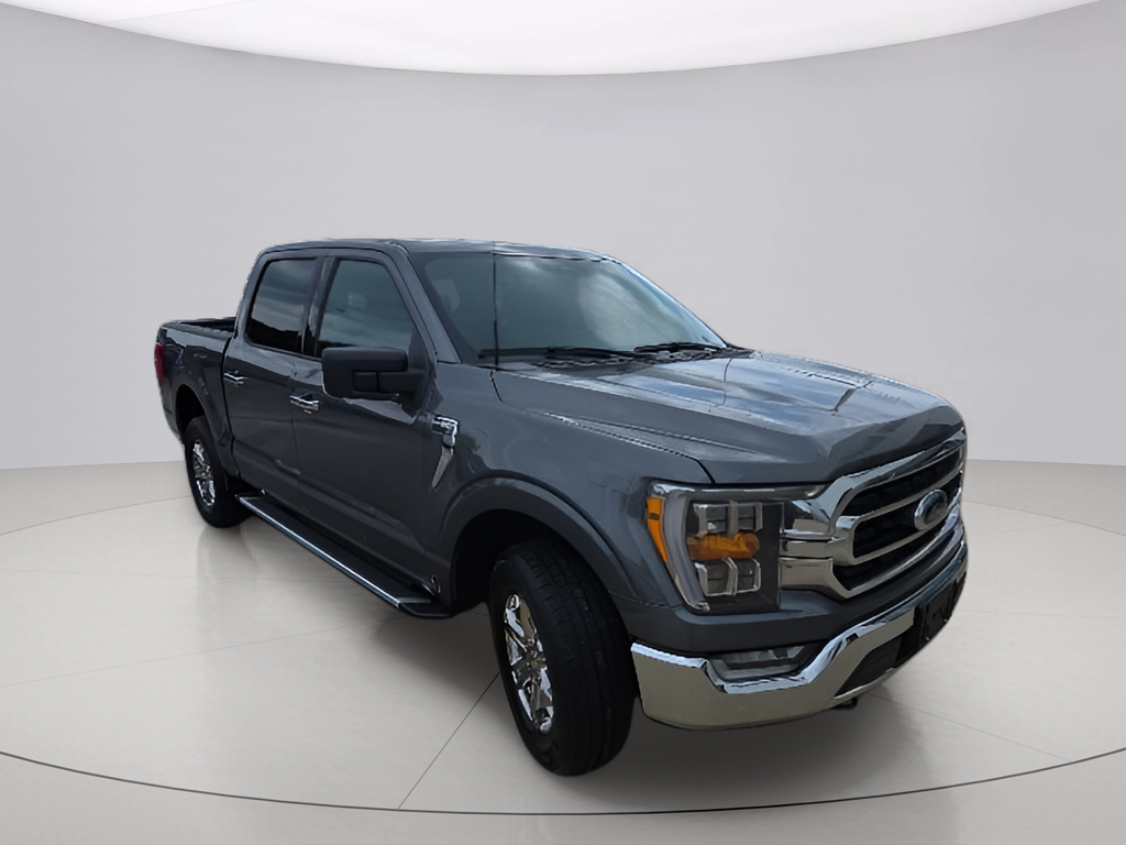 Gray Metallic 2023 Ford F-150 Pickup Truck Four-Wheel Drive Automatic