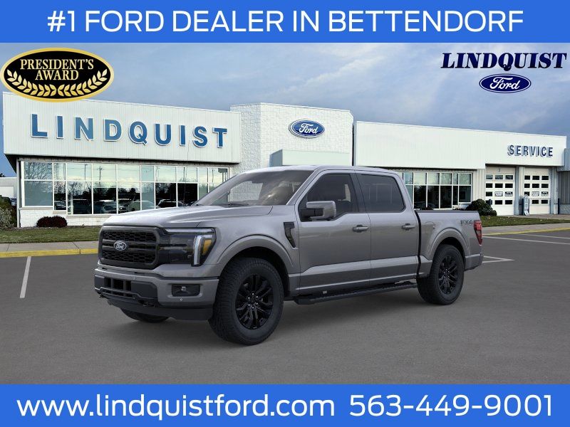 Carbonized Gray Metallic 2025 Ford F-150 Pickup Truck Four-Wheel Drive Automatic