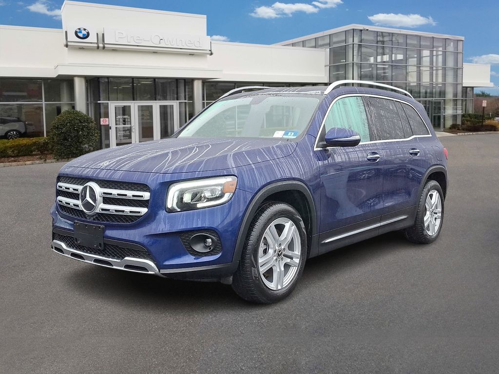 Galaxy Blue Metallic 2020 Mercedes-Benz GLB 250 4MATIC SUV / Crossover All-Wheel Drive 8-Speed Automatic