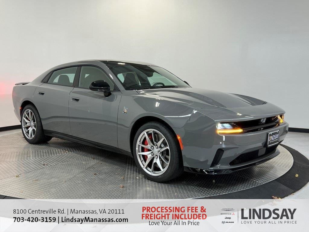 Destroyer Gray 2026 Dodge Charger Scat Pack Sedan AWD Sedan All-Wheel Drive 1-Speed Automatic