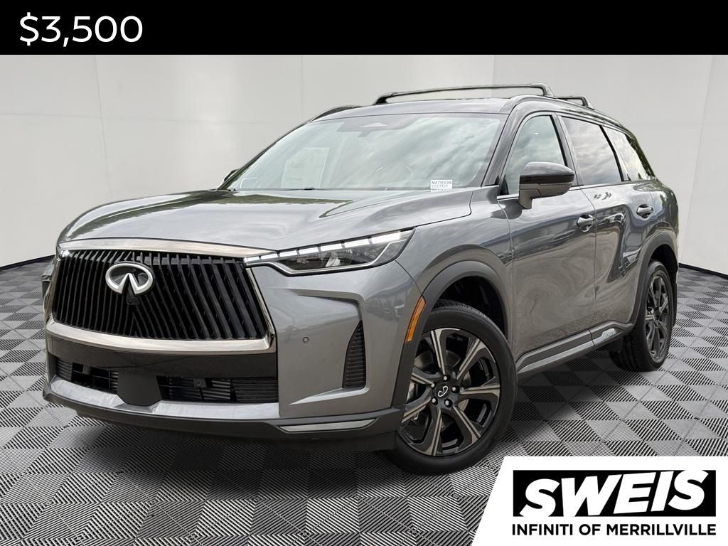 Gray (Graphite Shadow/Blk Obsid) 2027 INFINITI QX60 SUV / Crossover All-Wheel Drive 9-Speed Automatic