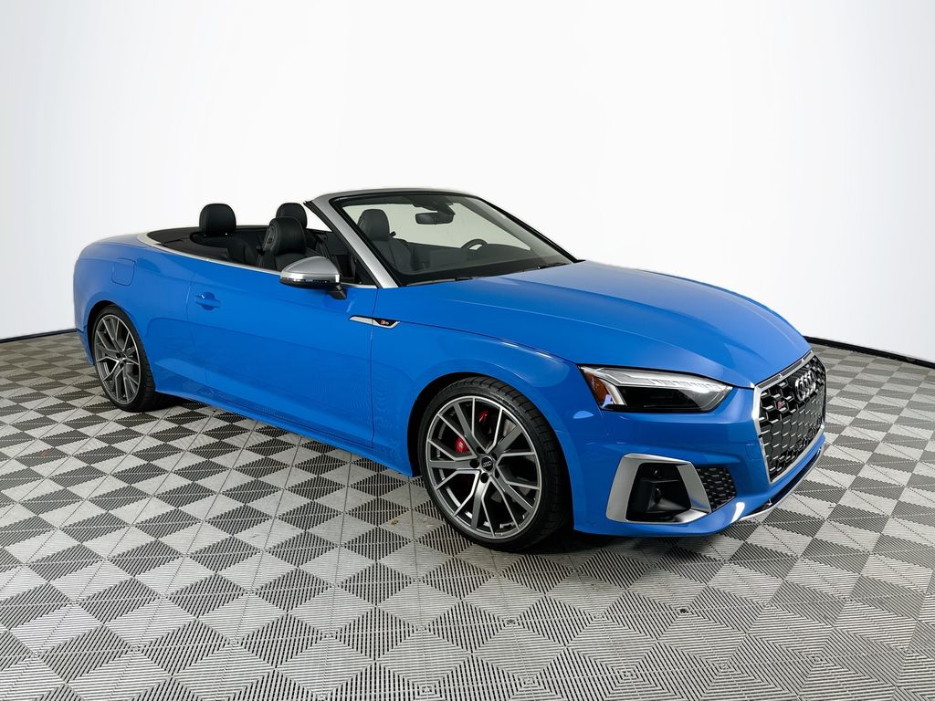 Turbo Blue/Black Roof 2020 Audi S5 3.0T quattro Premium Plus Cabriolet AWD Convertible All-Wheel Drive 8-Speed Automatic