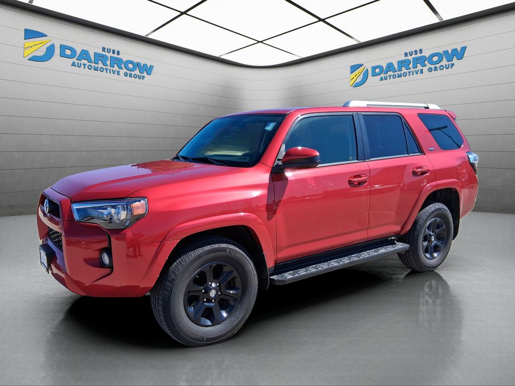 Barcelona Red Metallic 2018 Toyota 4Runner SR5 4WD SUV / Crossover Four-Wheel Drive 5-Speed Automatic Overdrive