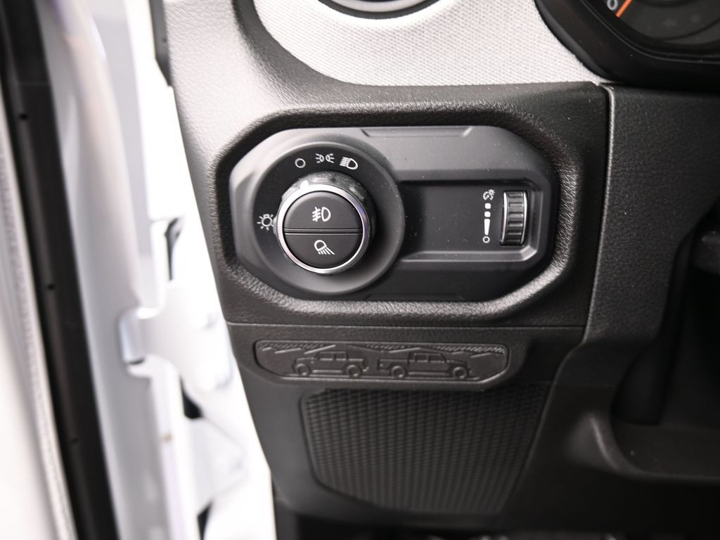 Used 2025 Bright White Clearcoat Jeep Sport image 25