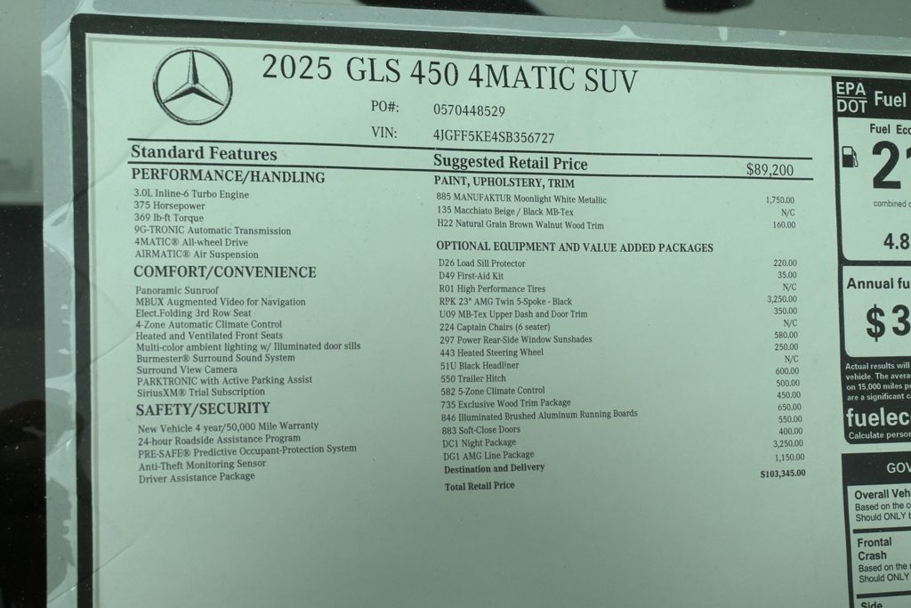 2025 Mercedes-Benz GLS 450 4MATIC 28