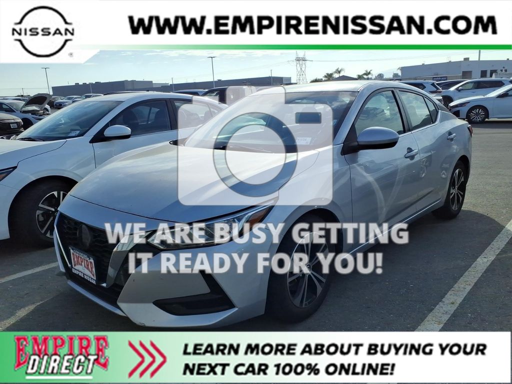 Brilliant Silver Metallic 2023 Nissan Sentra Sedan Front-Wheel Drive Continuously Variable Transmission