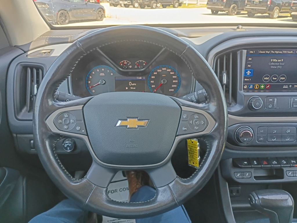 2021 Chevrolet Colorado Z71 White at Stokes Mazda