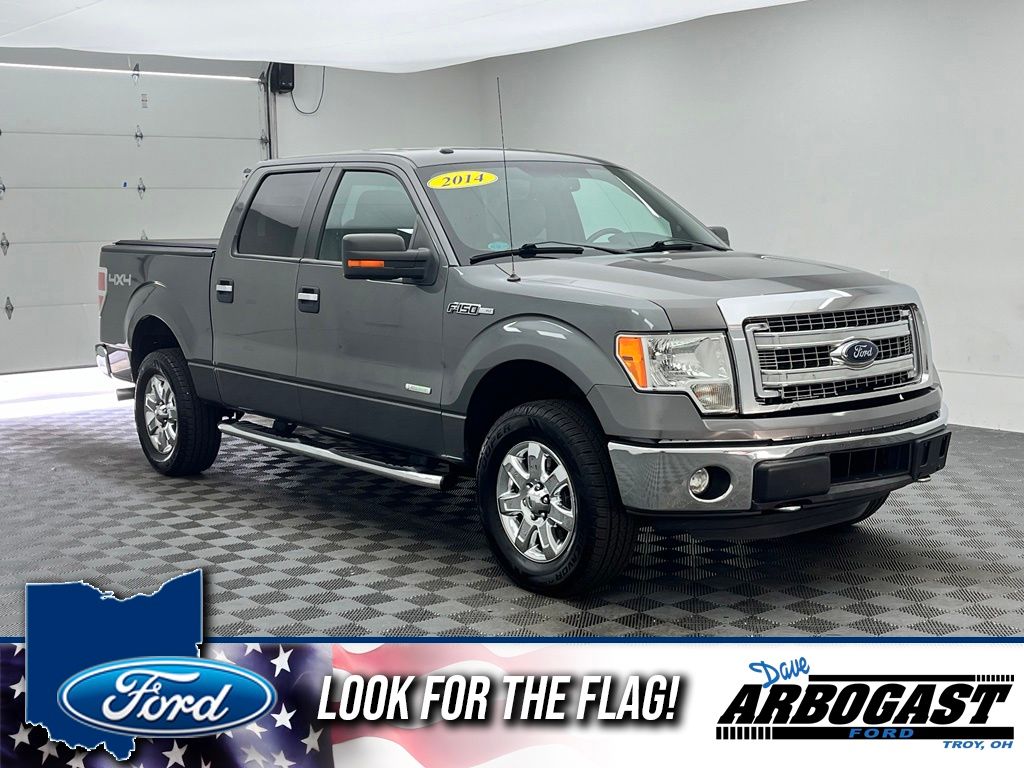 Sterling Gray Metallic 2014 Ford F-150 Pickup Truck Four-Wheel Drive 6-Speed Automatic