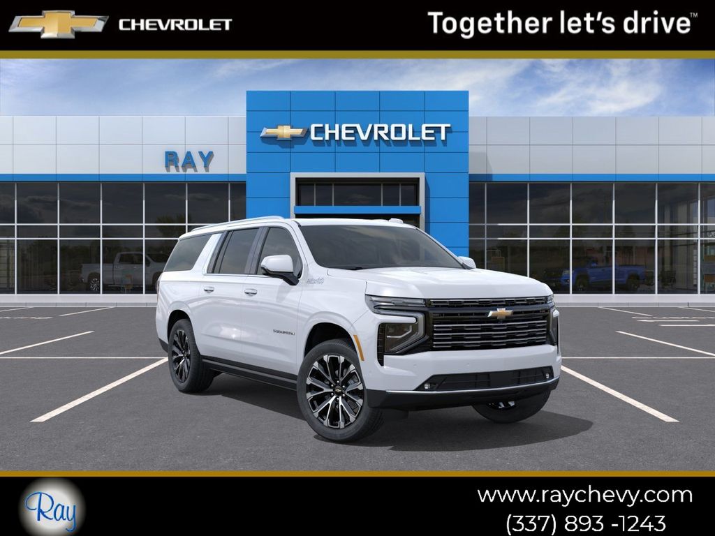 Polar White Tricoat 2026 Chevrolet Suburban SUV / Crossover 4X2 Automatic