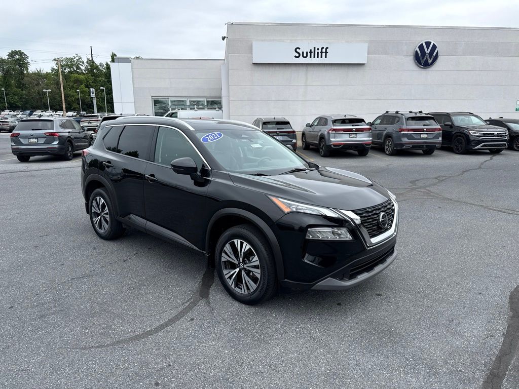 2021 Nissan Rogue SV Black at South Hills Kia