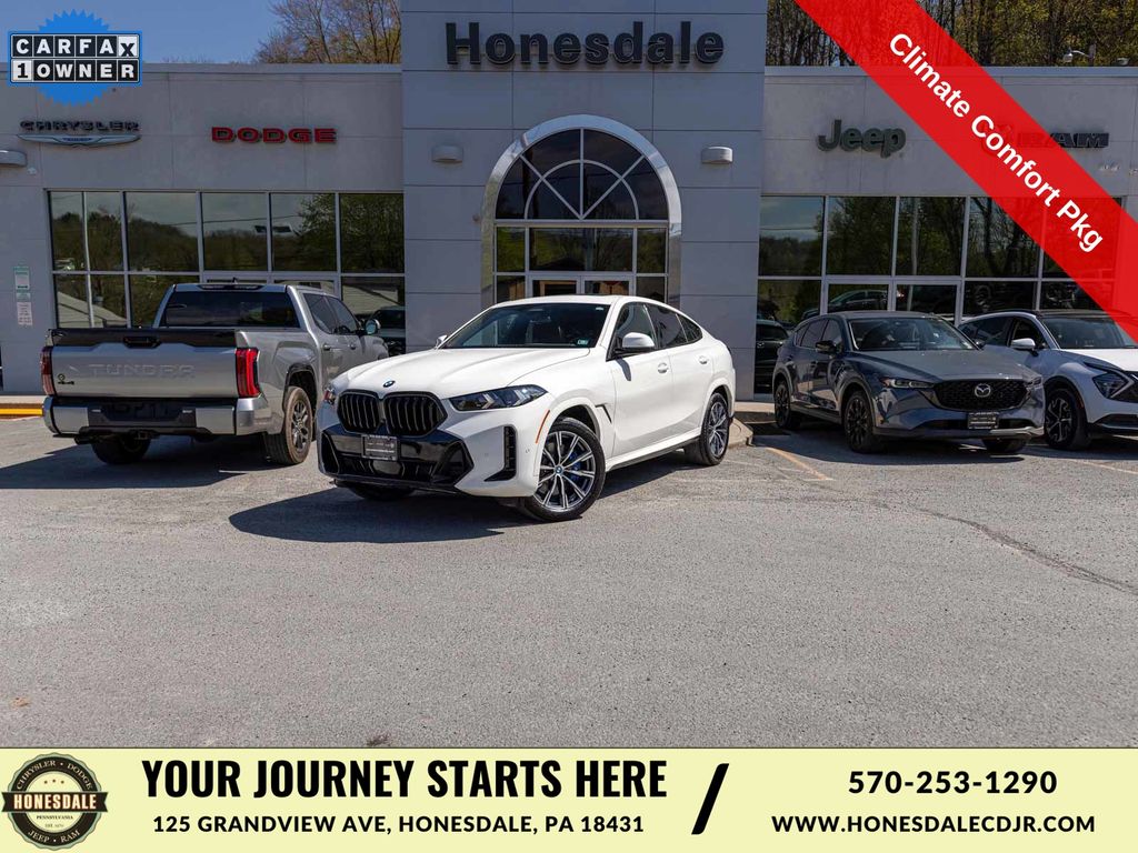 Alpine White 2026 BMW X6 SUV / Crossover All-Wheel Drive 8-Speed Automatic
